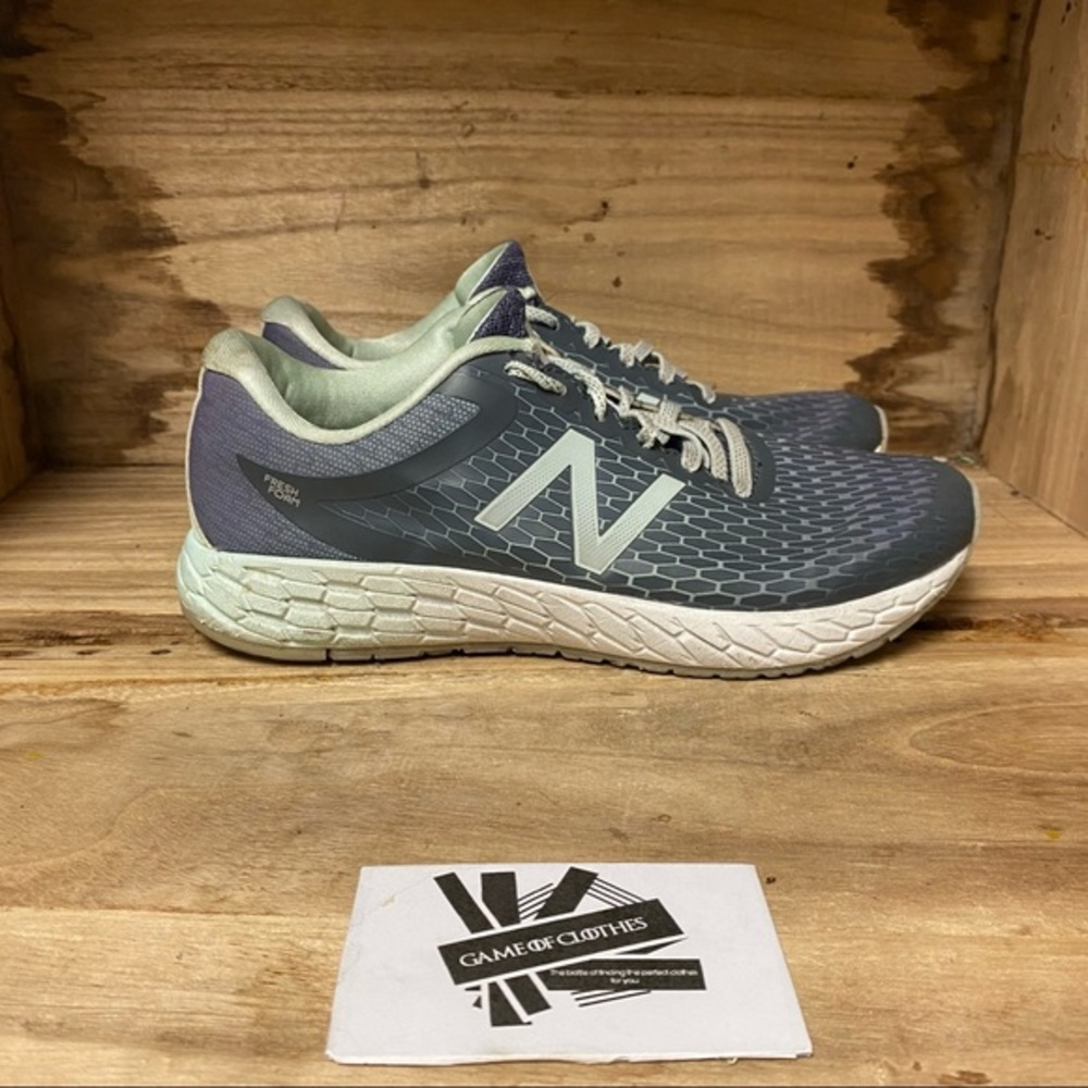 New balance boracay fresh foam blue grey sneakers